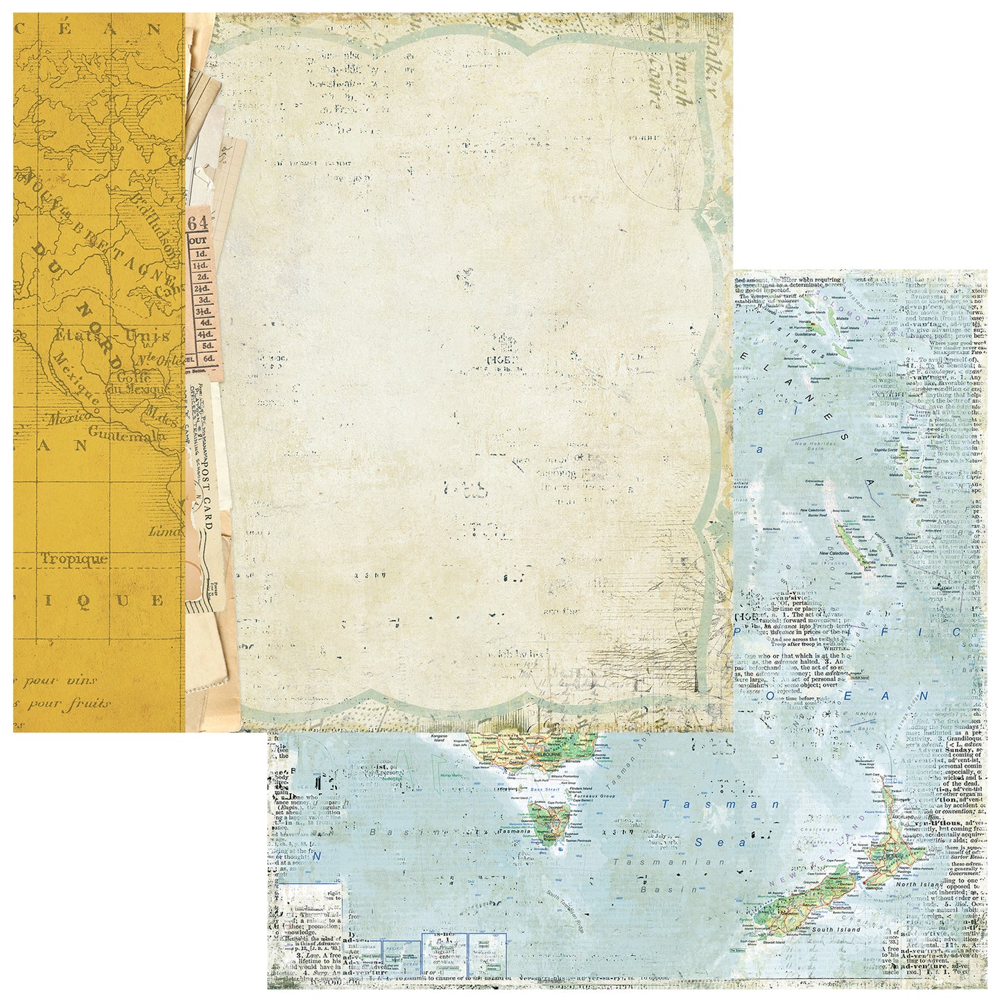 Travel Diaries 12x12 Collection Pack by Michelle Coleman