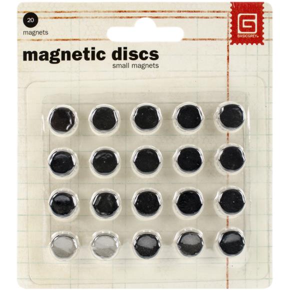 Magnetic Discs - Slim Magnetic Snaps Small