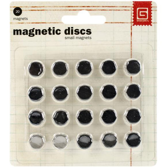 Magnetic Discs - Slim Magnetic Snaps Small