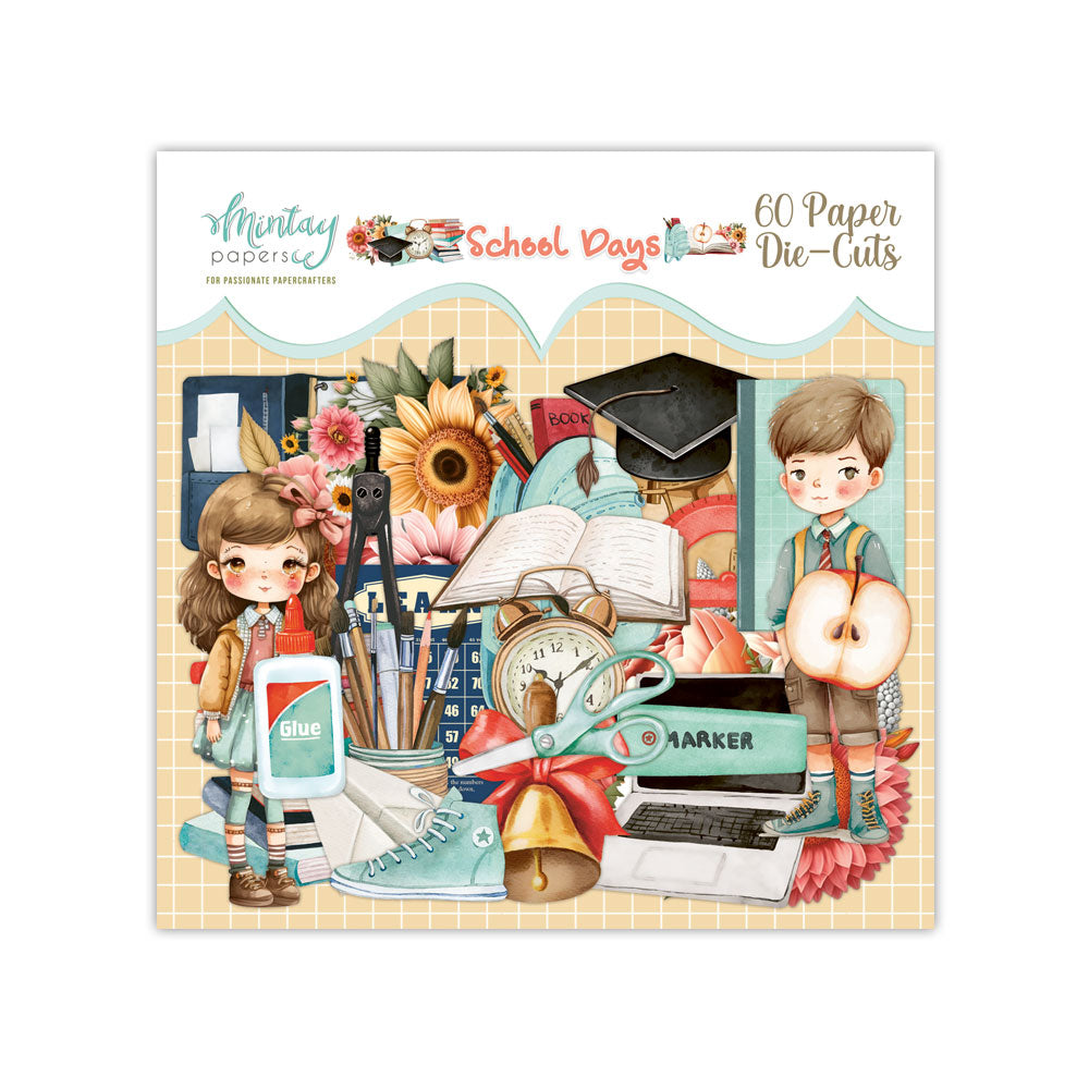 Mintay Die Cuts - School Days - Captured Hearts Australia