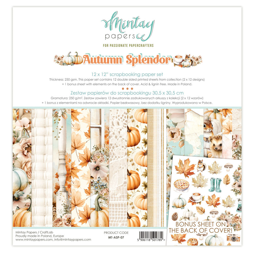 Mintay Papers - Autumn Splendor - Scrapbooking Pack - MT-ASP-07