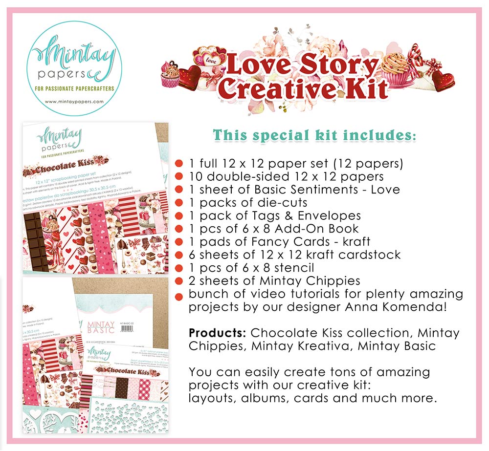 Mintay Papers - Creative Kit - Love Story