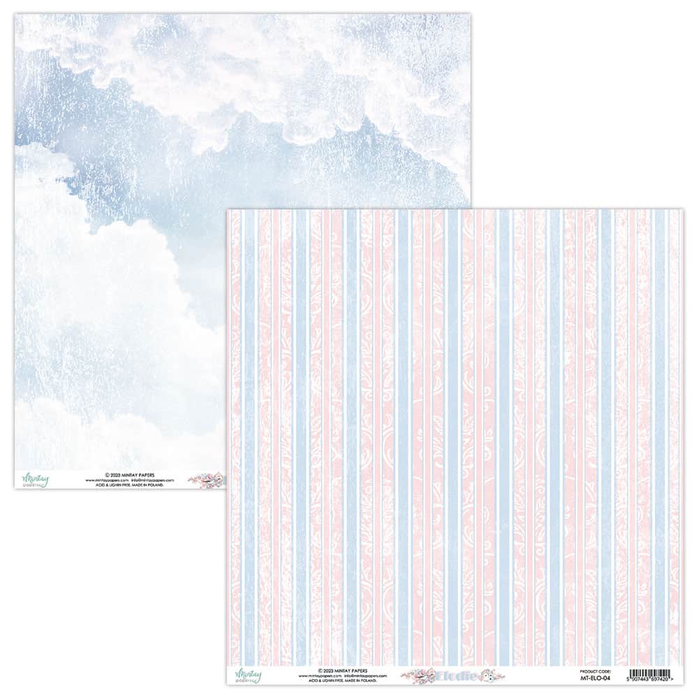 Mintay Papers - Elodie - 12"x12" Scrapbooking Pack