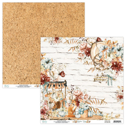 Mintay Papers - Golden Days - 12"x12" Scrapbooking Pack