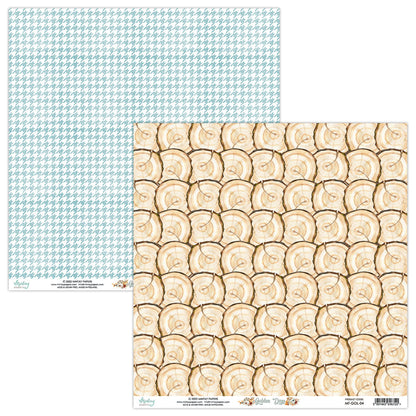 Mintay Papers - Golden Days - 12"x12" Scrapbooking Pack