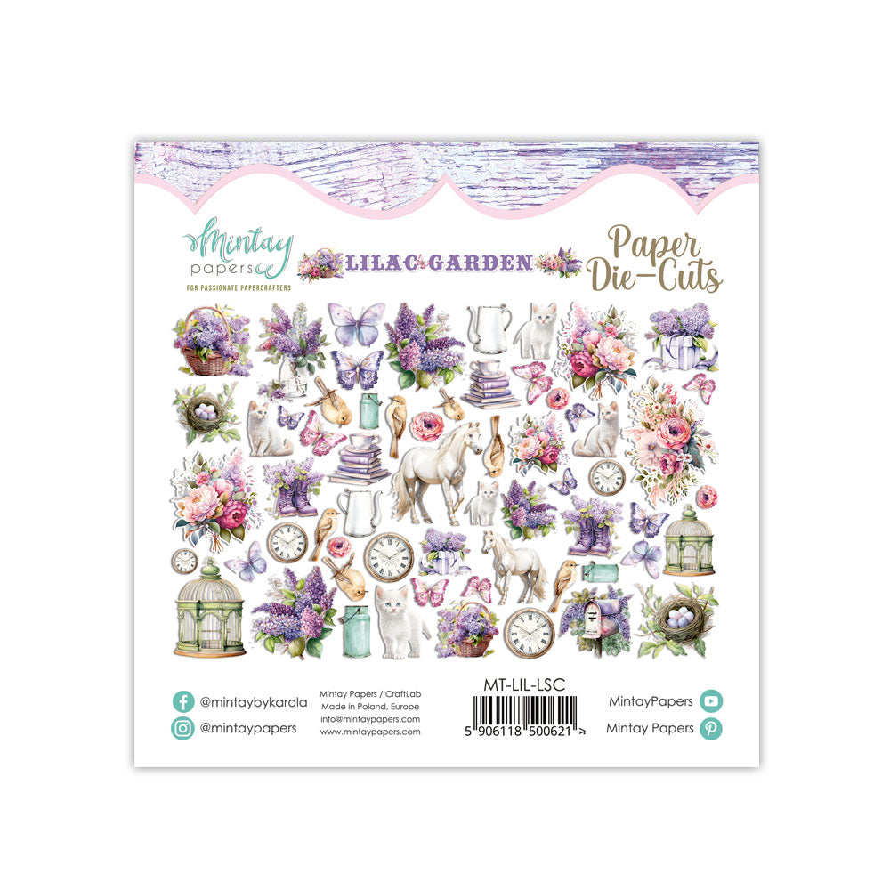 Mintay Die Cuts - Lilac Garden