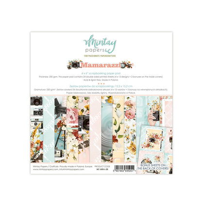 Mintay Papers - Mamarazzi - 6"x6" Scrapbooking Pack - Captured Hearts Australia