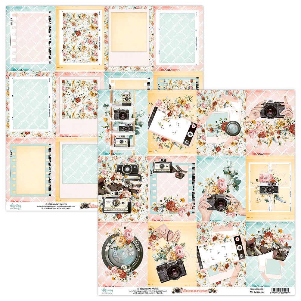 Mintay Papers - Mamarazzi - 6"x6" Scrapbooking Pack