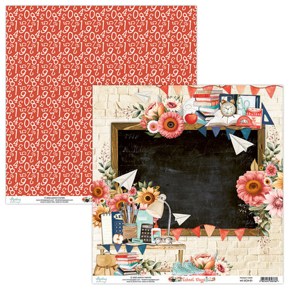 Mintay Papers - School Days - 12"x12" Scrapbooking Pack