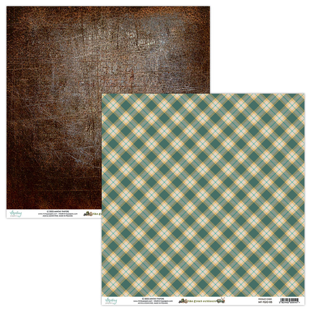 Mintay Papers - The Great Outdoors - 12"x12" Scrapbooking Pack