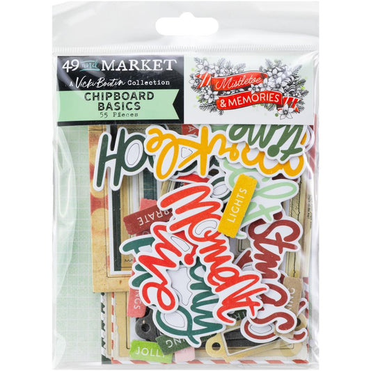 Mistletoe And Memories Chipboard Basics By Vicki Boutin