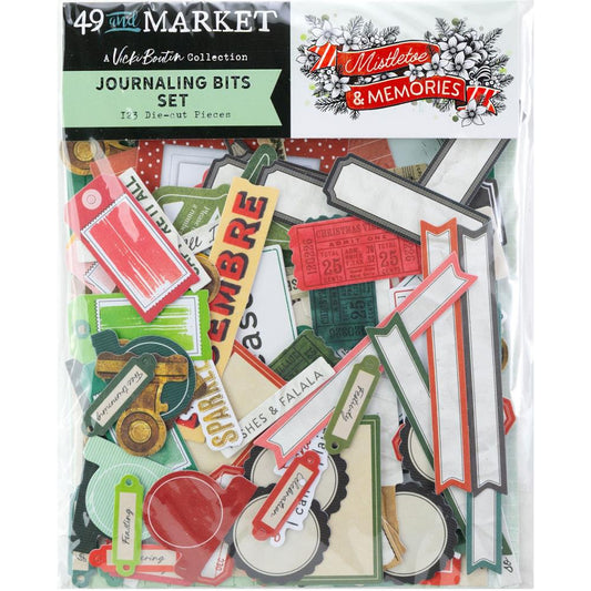 Mistletoe And Memories Journaling Ephemera Bits By Vicki Boutin