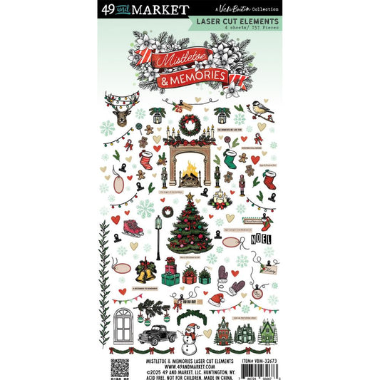 Mistletoe And Memories Laser Cut Elements By Vicki Boutin