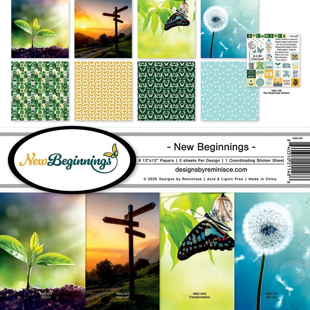 New Beginnings Collection 12"X12"