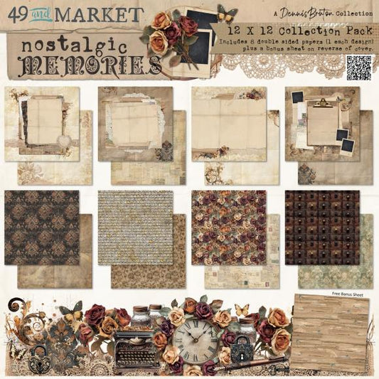 Nostalgic Memories 12x12 Collection Pack by Dennis Bruton