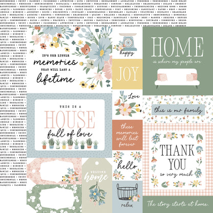 Our Happy Place Collection Paper Pack 12"X12"