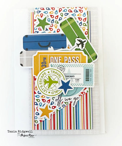 Are We There Yet  Embossed Die Cuts