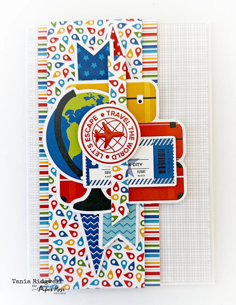 Are We There Yet  Embossed Die Cuts