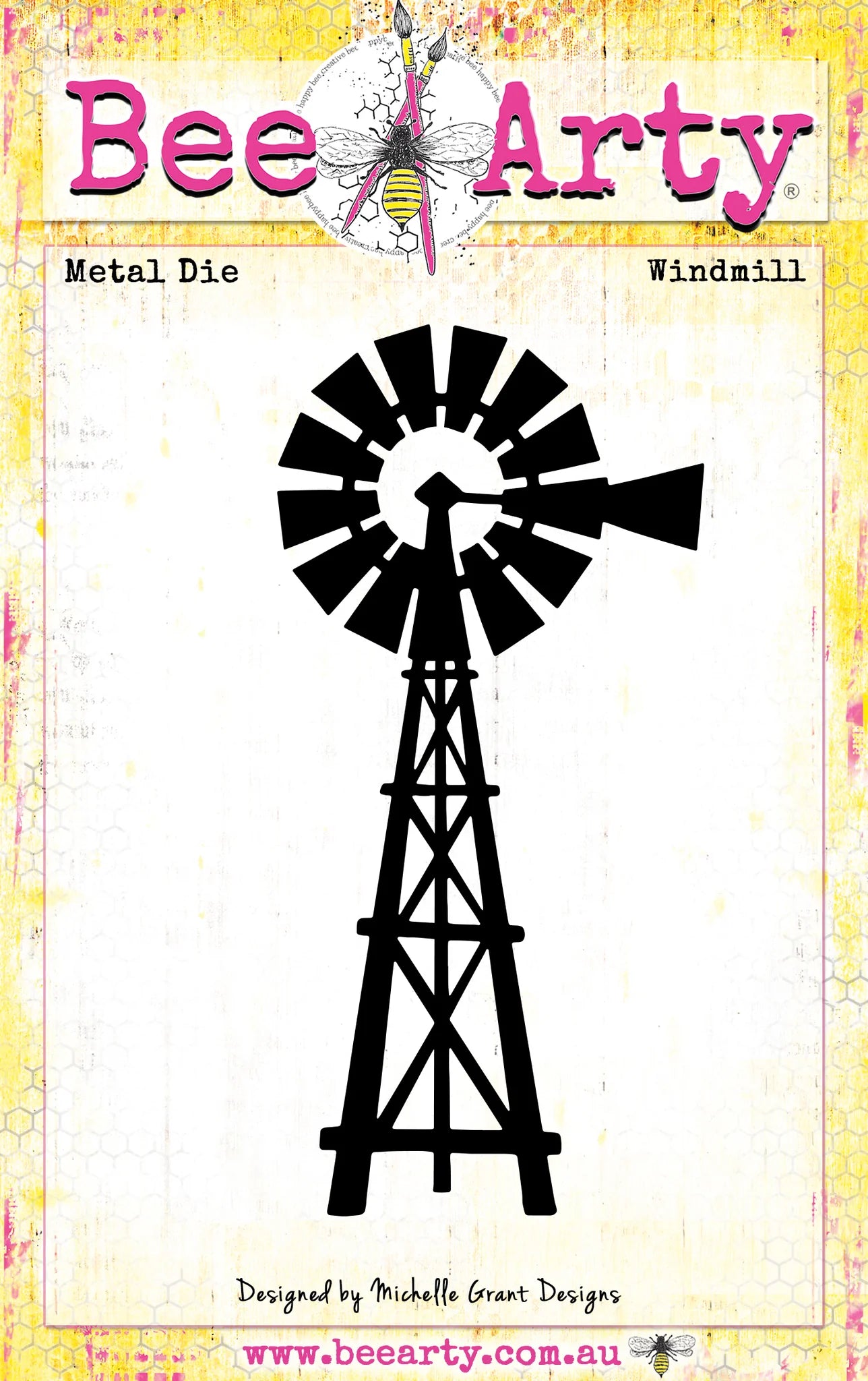 Bee Arty - Windmill - Metal Die