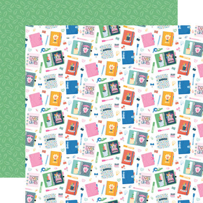 Plan On It Collection Paper Pack 12"X12"