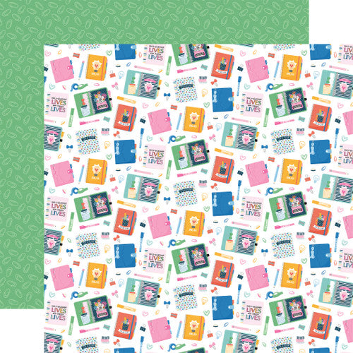 Plan On It Collection Paper Pack 12"X12"