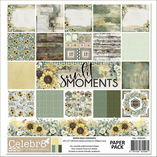 Celebr8 - Sunlit Moments - Paper Pack