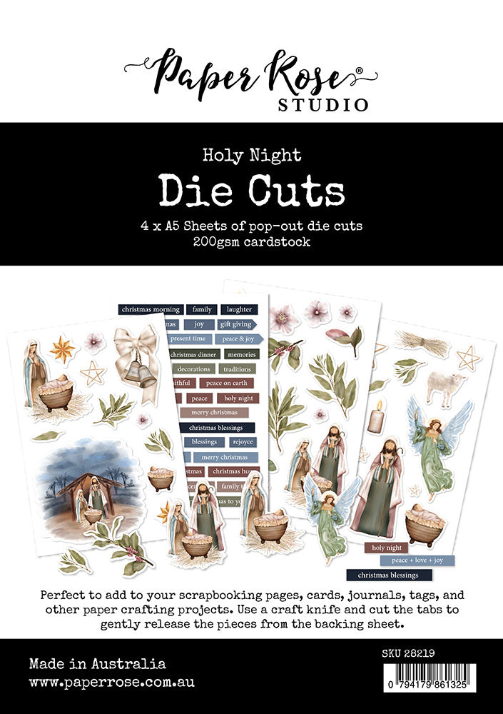 Paper Rose - Holy Night Die Cuts