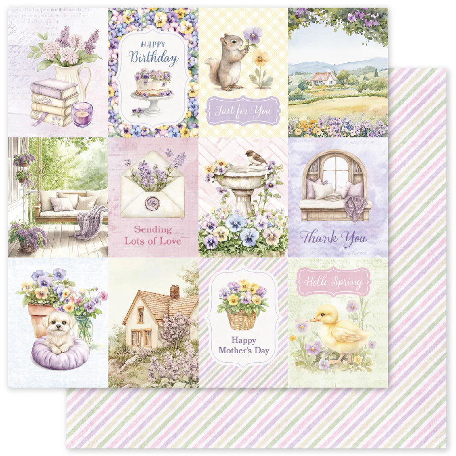 Petals & Pansies 12x12 Paper Collection