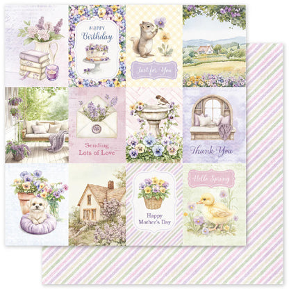 Petals & Pansies 12x12 Paper Collection
