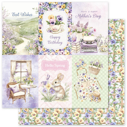 Petals & Pansies 12x12 Paper Collection