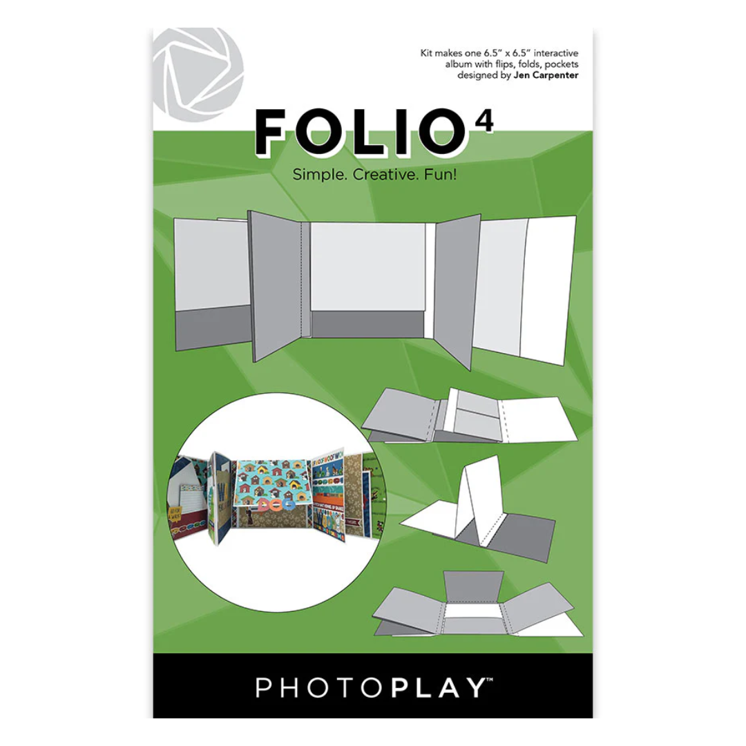 Folio 4 6.5x6.5 - White