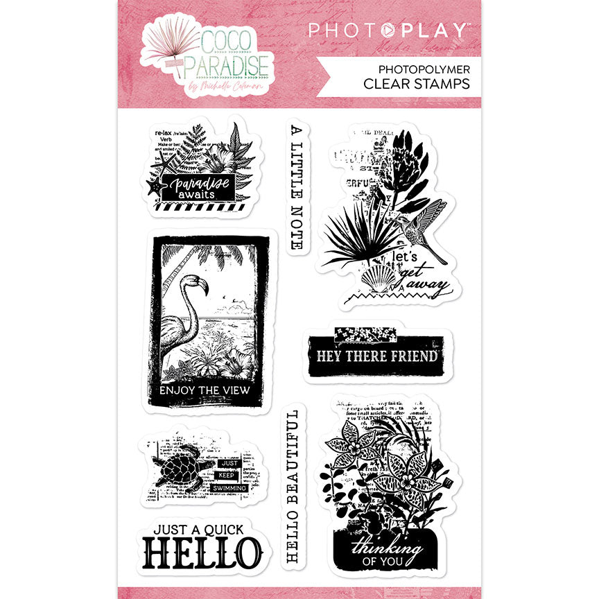 PhotoPlay - Coco Paradise - Stamps - CCP4516