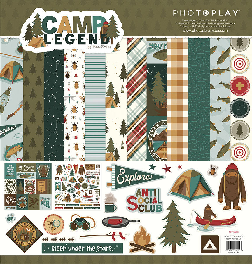 PhotoPlay Camp Legend - Collection Pack by Traci Smith