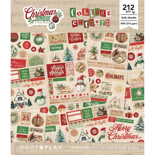 PhotoPlay Collage Cutouts - Christmas Junque