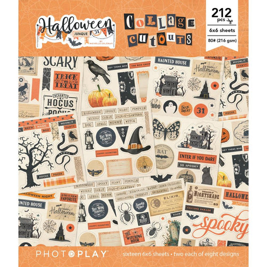 PhotoPlay Collage Cutouts - Halloween Junque
