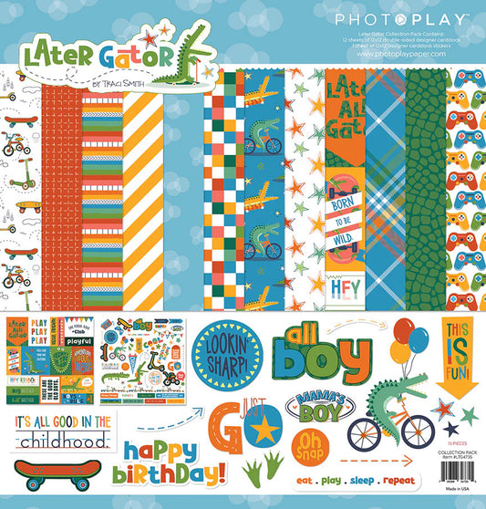 PhotoPlay Paper Later Gator - Collection Pack LTG4735CP