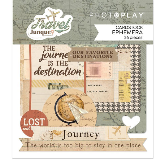 PhotoPlay Paper Travel Junque - Cardstock Ephemera