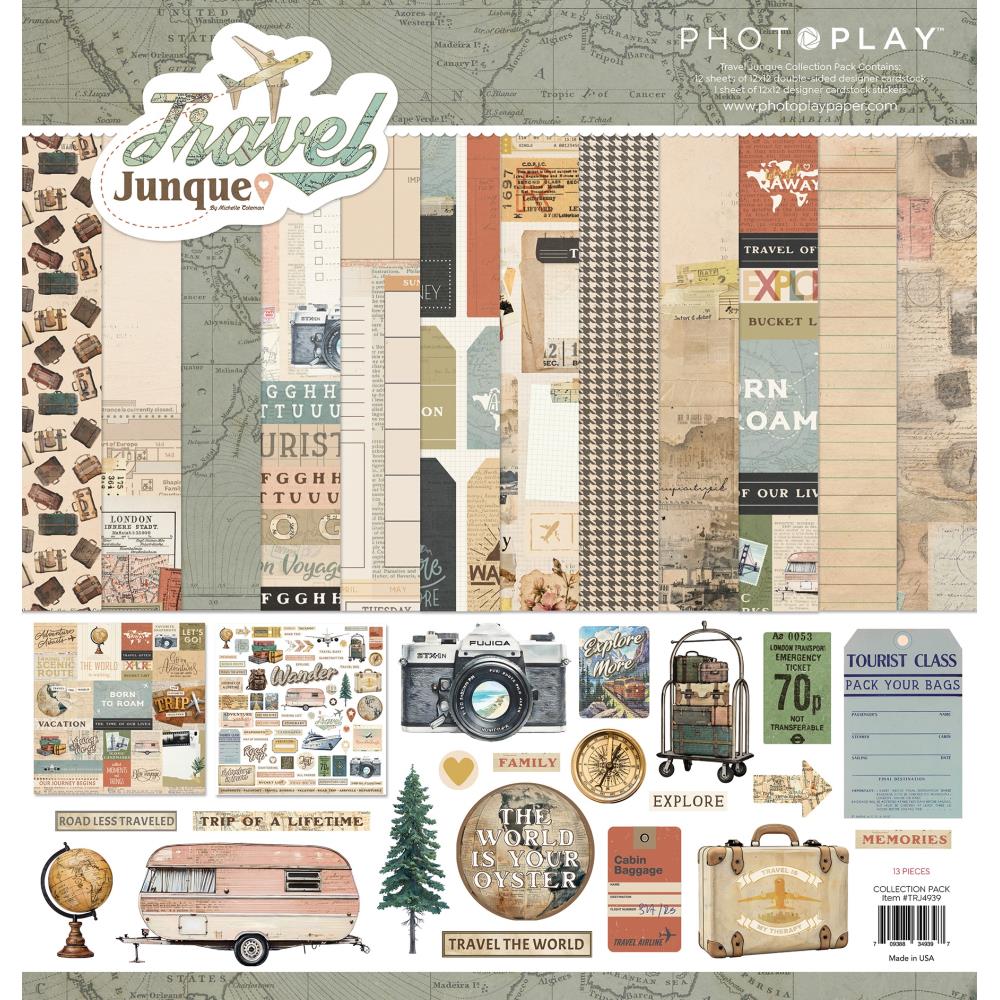 PhotoPlay Paper Travel Junque - Collection Pack