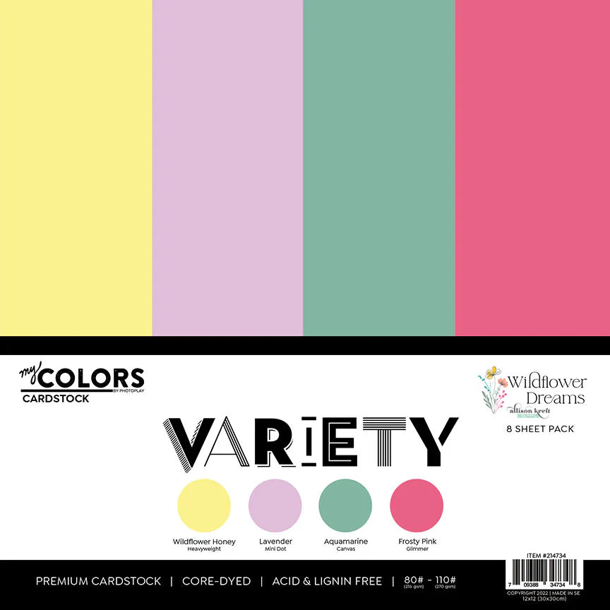 PhotoPlay Paper Wildflower Dreams - Cardstock Variety Pack 214734