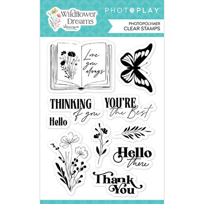 PhotoPlay Paper Wildflower Dreams - Element Stamp Set WFD4732