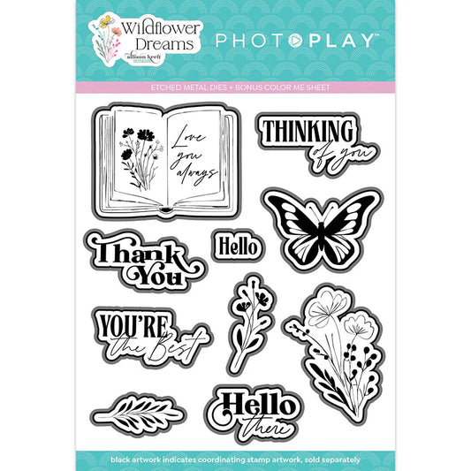 PhotoPlay Paper Wildflower Dreams - Metal Dies WFD4733