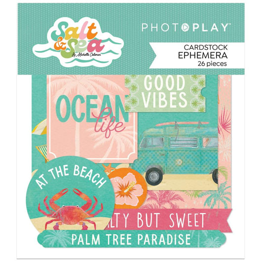PhotoPlay Salt & Sea - Cardstock Ephemera