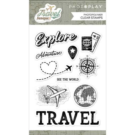 PhotoPlay Travel Junque - Photopolymer Clear Stamp Set