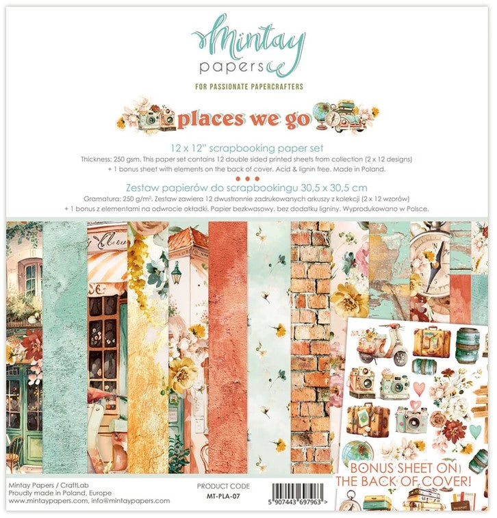 Mintay Papers - Places We Go - Bundle