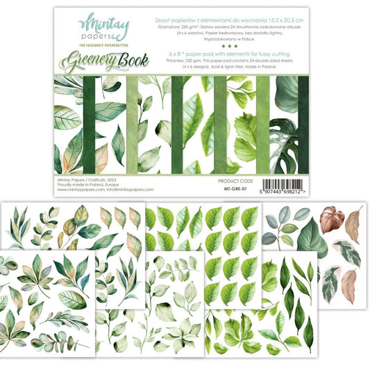 Mintay Papers - Greenery - Book 1