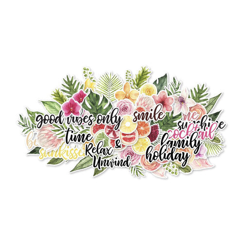 Tropical Summer Die Cut