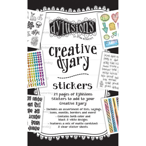 Dylusions Creative Dyary Stickers