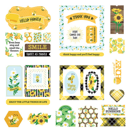 Sweet as Honey 2 - Cardstock Ephemera