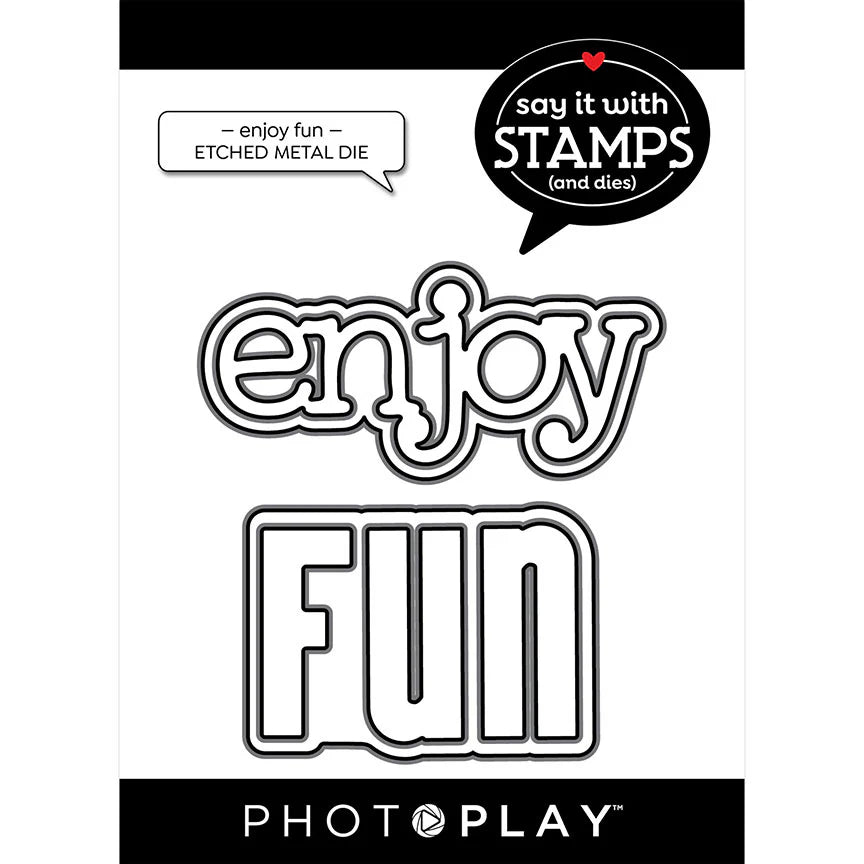 Say It With Stamps - Enjoy-Fun Dies