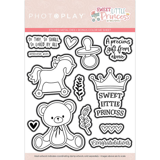 Photo Play Paper Sweet Little Princess - Metal Dies